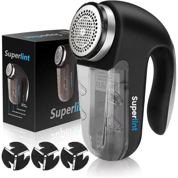 Best Rated Electric Sweater Shaver Best FuzzPill Bobble Remover for FabricFleece - Picture 7 of 7